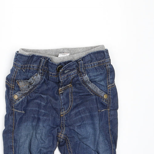 George Baby Blue  Denim Jogger Jeans Size 6-9 Months