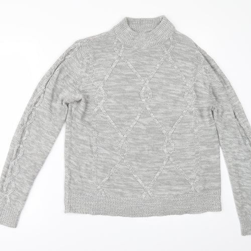 Papaya Womens Grey   Pullover Jumper Size L
