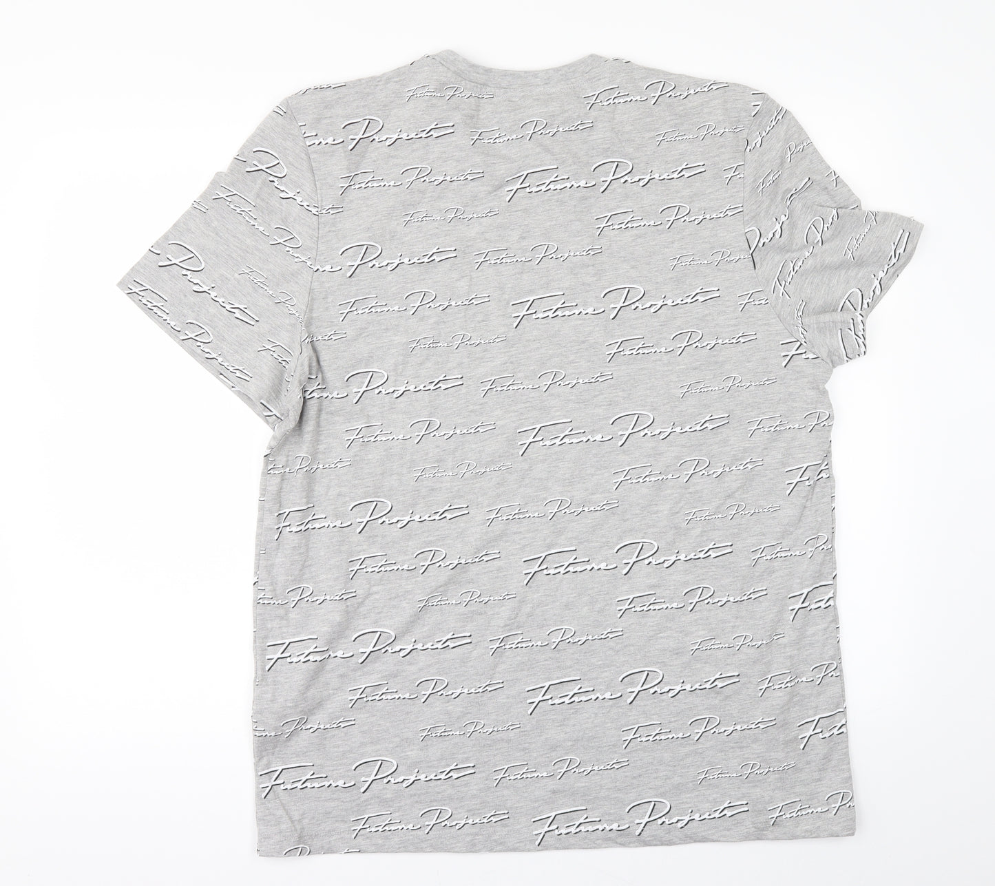 Primark Mens Grey    T-Shirt Size L