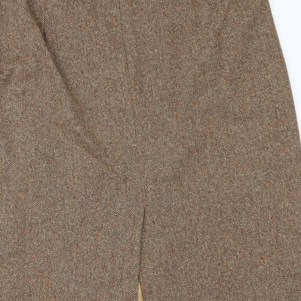 Marks and Spencer Womens Brown   A-Line Skirt Size 20