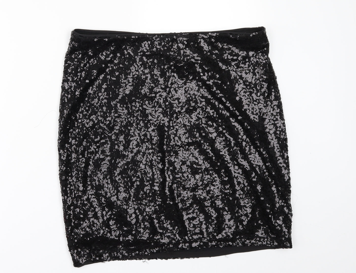 H&M Womens Black   Mini Skirt Size M