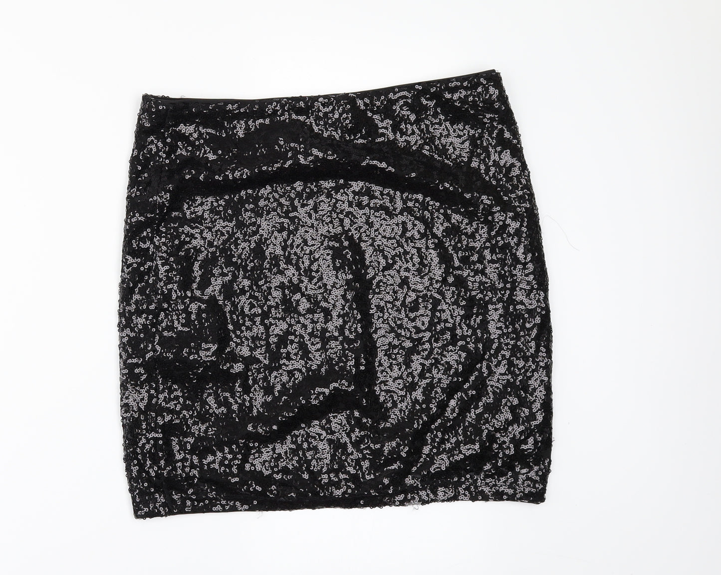 H&M Womens Black   Mini Skirt Size M