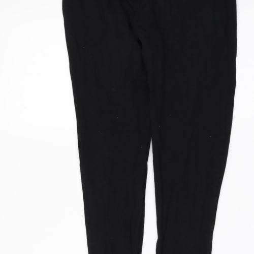 Select Womens Black   Cargo Leggings Size 8 L29 in - cut out legs