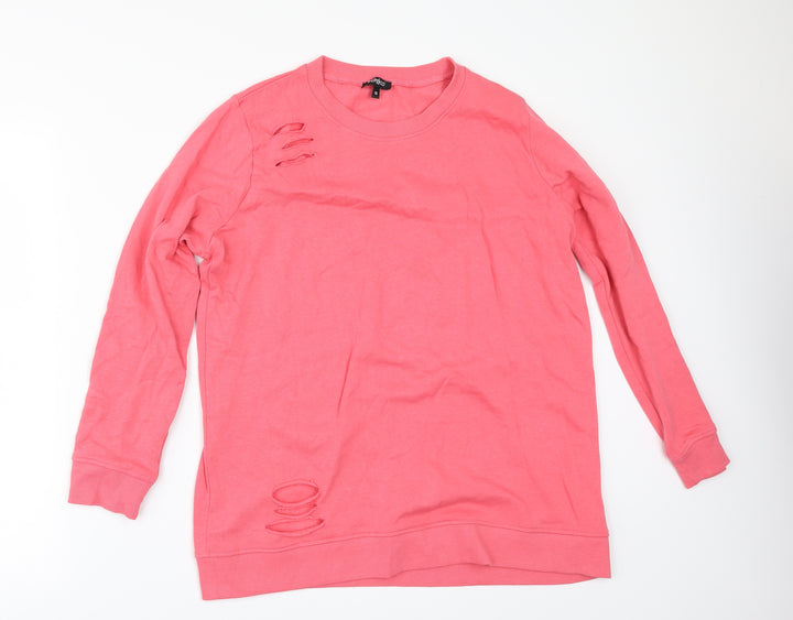 PEP&CO Womens Pink   Pullover Sweatshirt Size 10