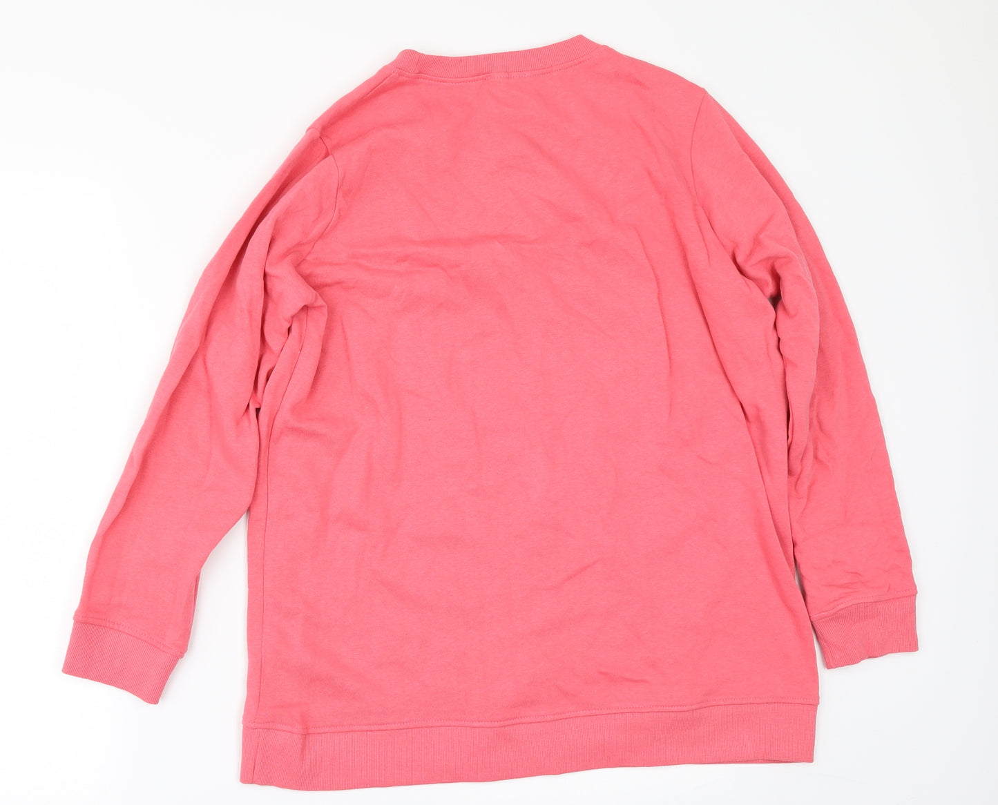 PEP&CO Womens Pink   Pullover Sweatshirt Size 10
