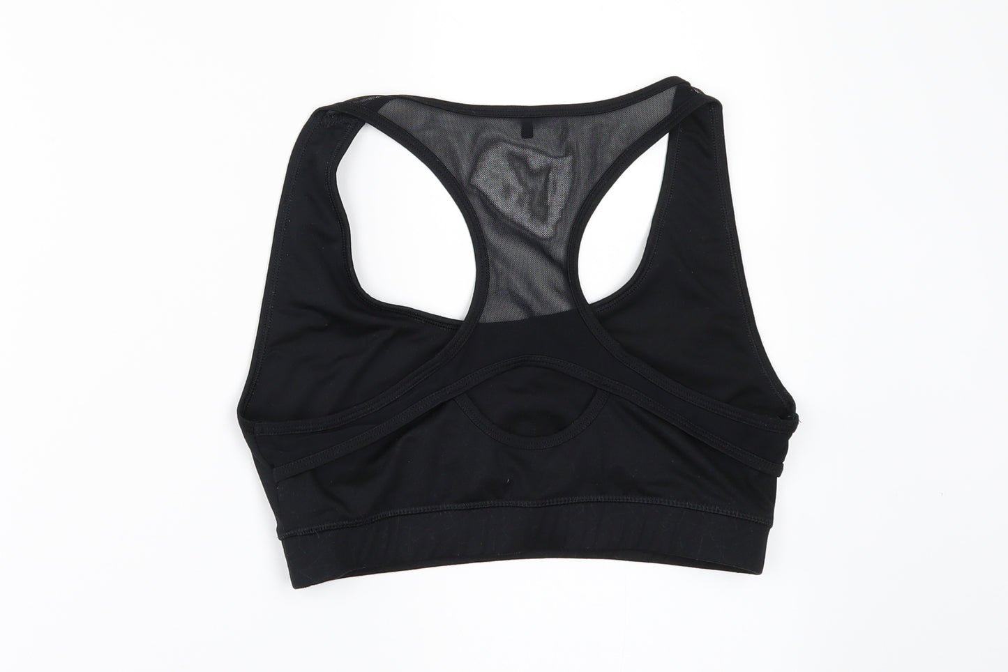 New Look Womens Black   Cropped T-Shirt Size M