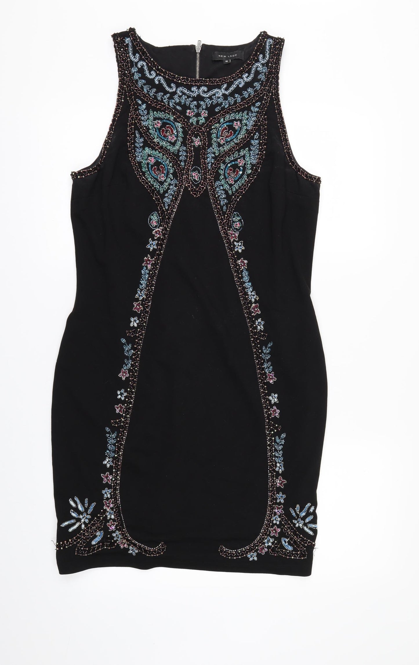 New Look Womens Black   Mini  Size 14