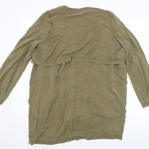 River Isalnd Womens Green   Overcoat Coat Size 10