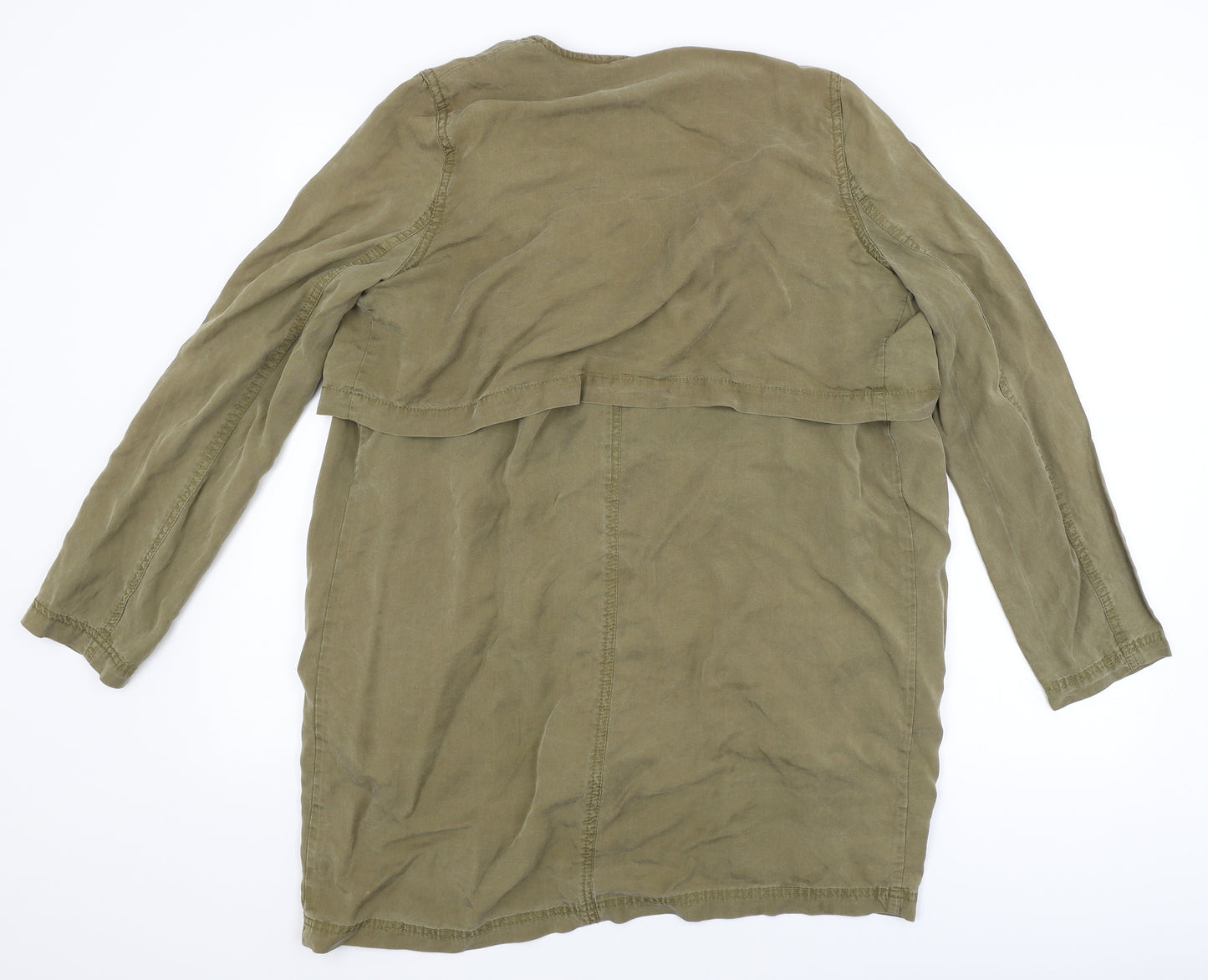 River Isalnd Womens Green   Overcoat Coat Size 10