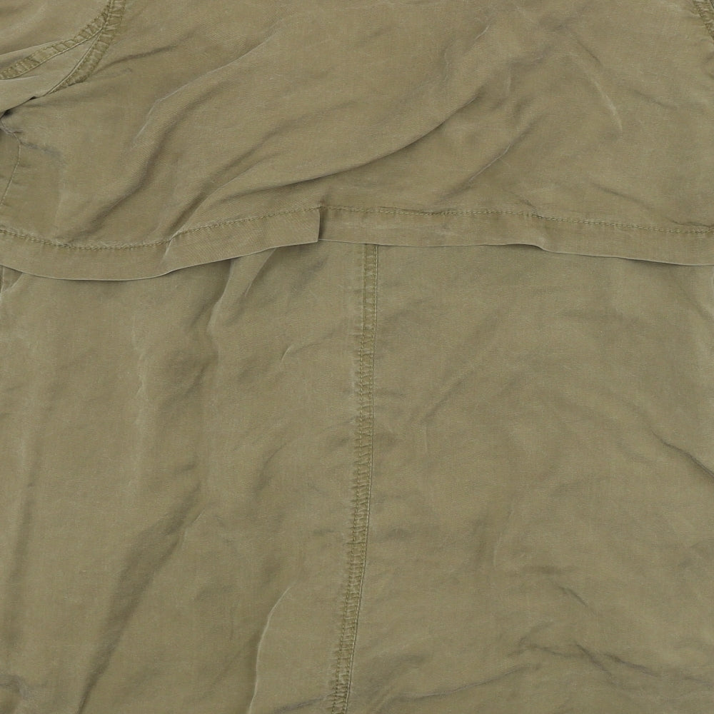 River Isalnd Womens Green   Overcoat Coat Size 10