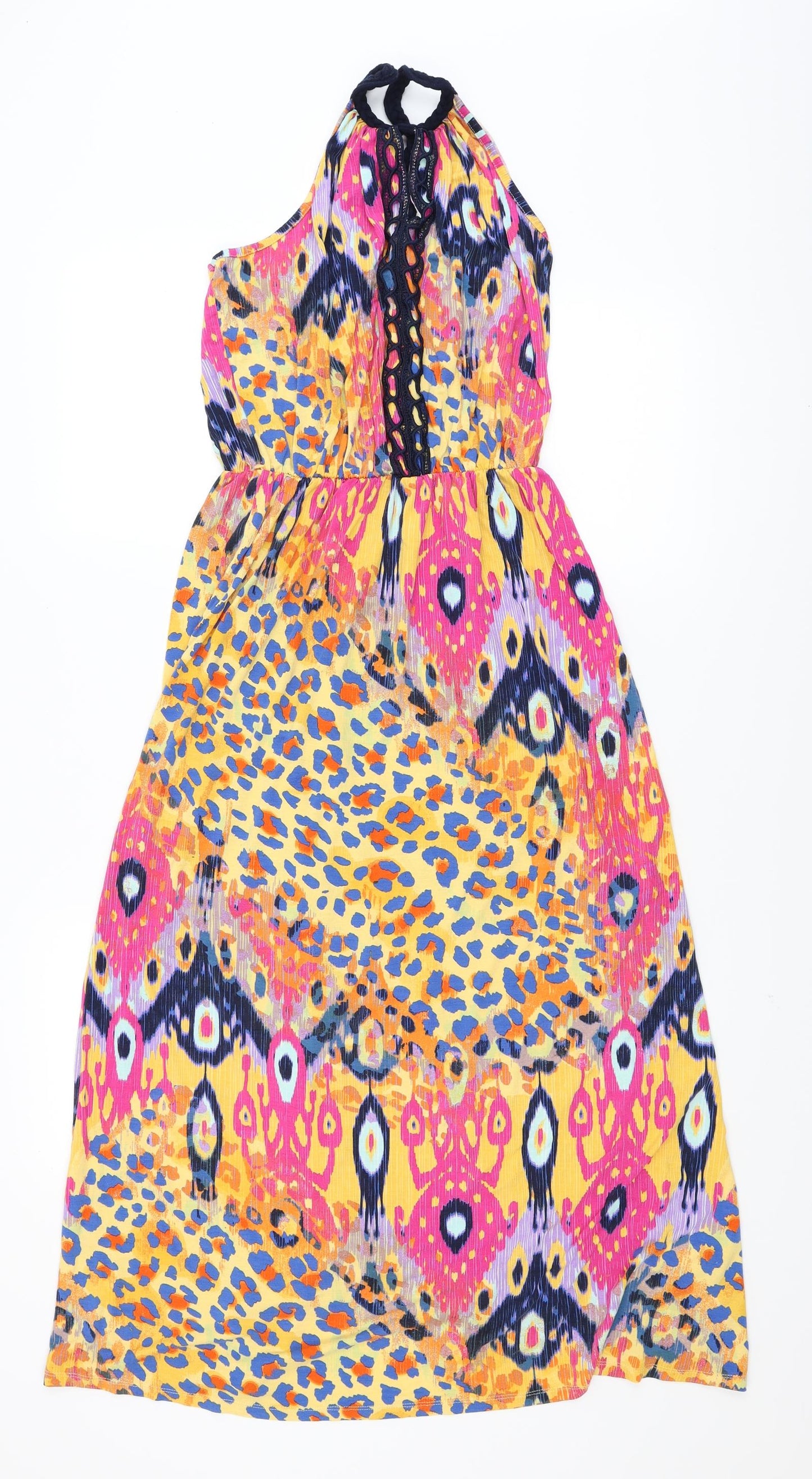 George Womens Multicoloured Animal Print  Fit & Flare  Size 12