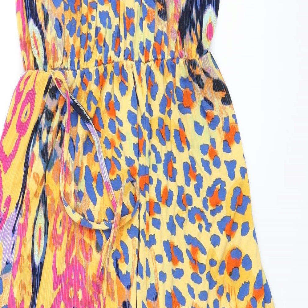 George Womens Multicoloured Animal Print  Fit & Flare  Size 12
