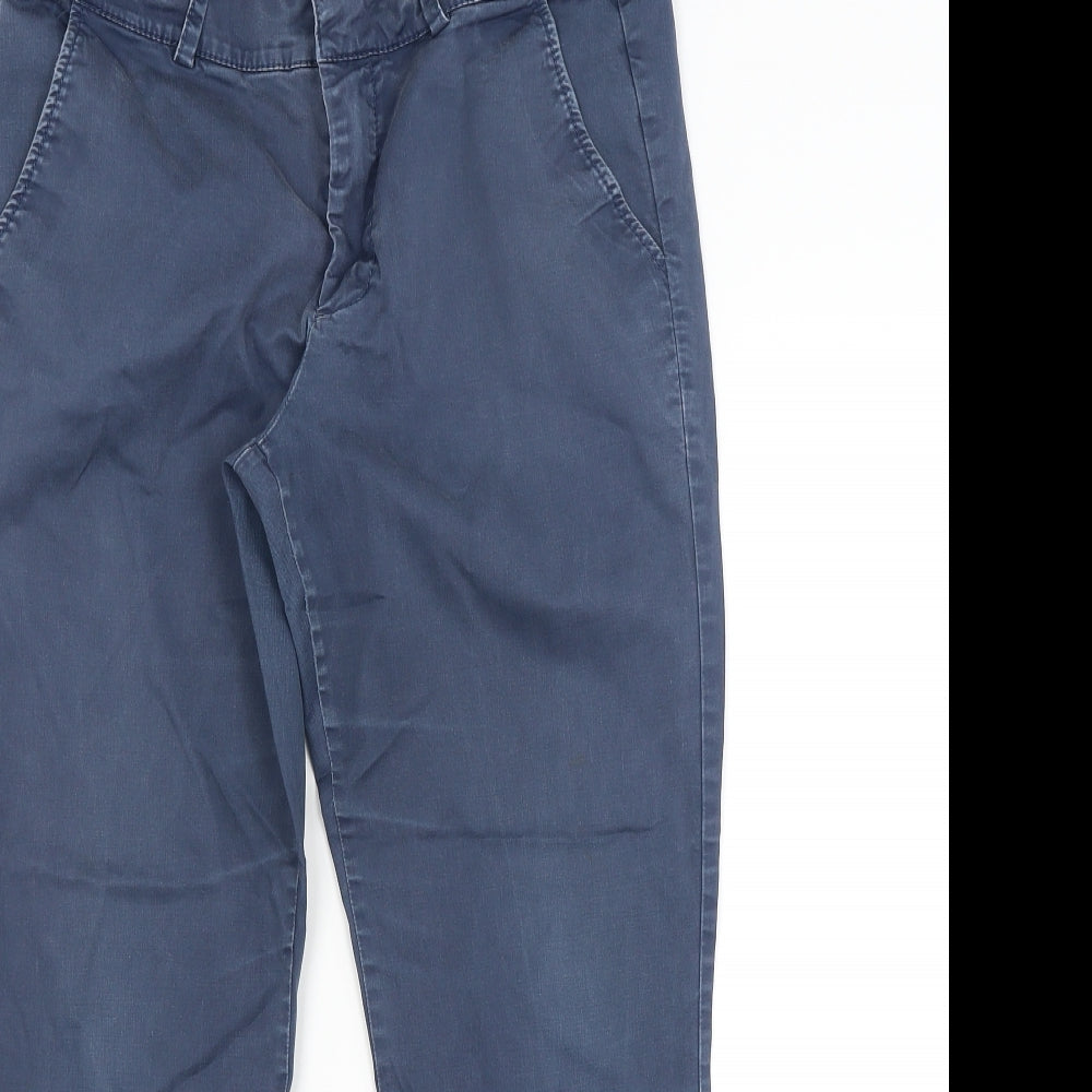 EDC Womens Black   Cropped Trousers Size 36 L24.5 in