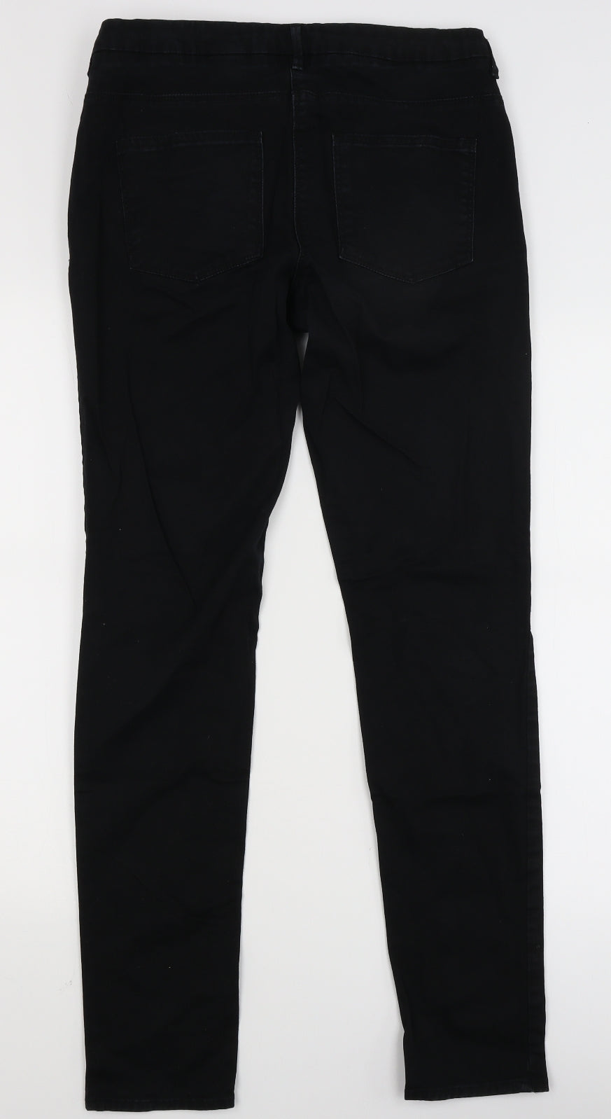 H&M Womens Black   Skinny Jeans Size 12 L30 in