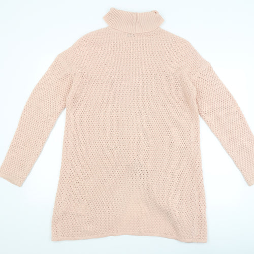 Jaqueline deYong Womens Pink   Pullover Jumper Size S