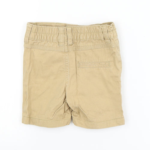 Mini Rebl Baby Beige   Cargo Trousers Size 9-12 Months