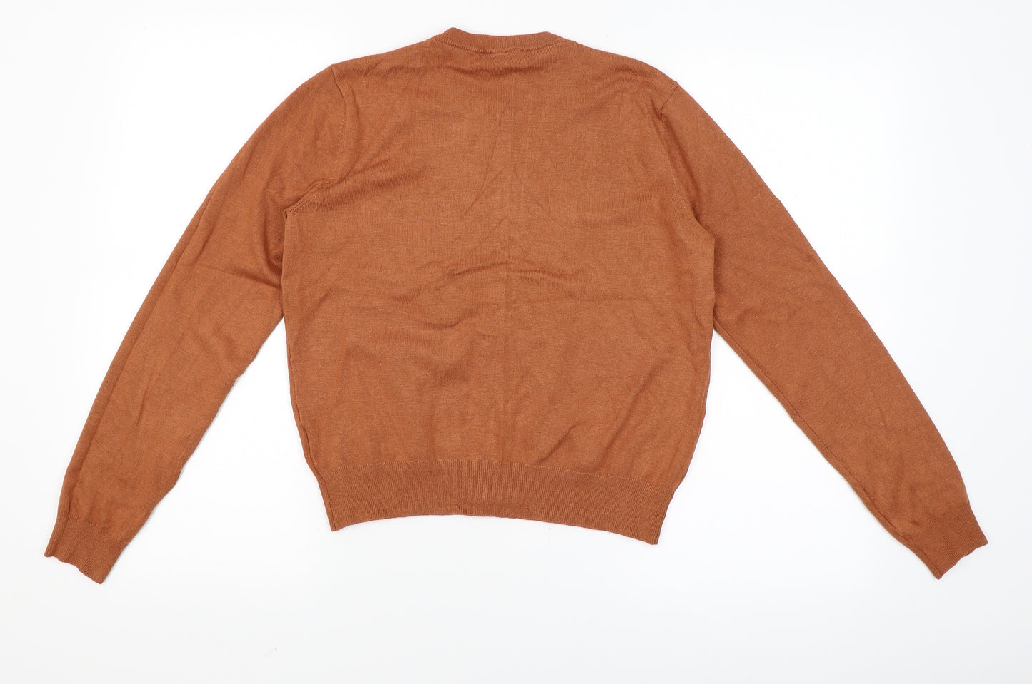 Marks and Spencer Womens Brown   Cardigan Jumper Size 12