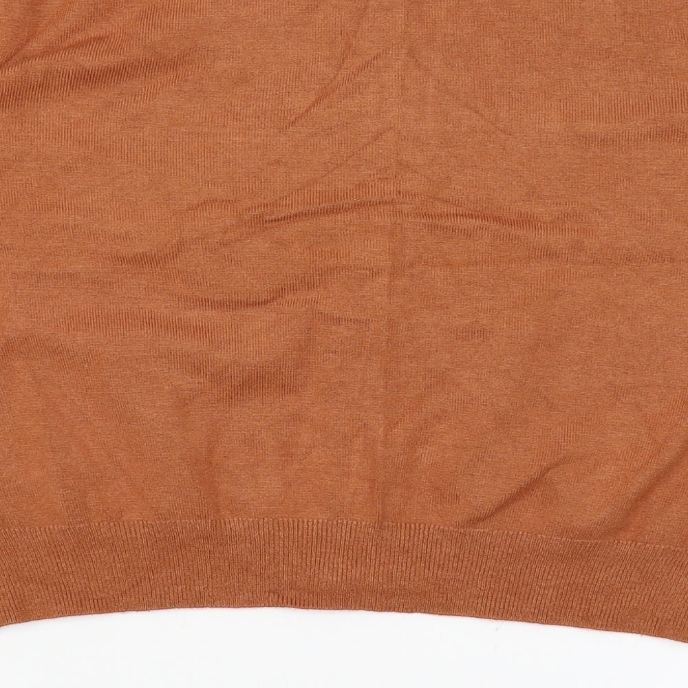 Marks and Spencer Womens Brown   Cardigan Jumper Size 12