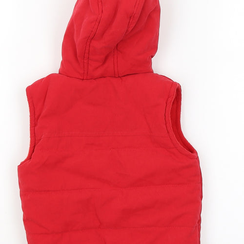 George Baby Red   Gilet Coat Size 9-12 Months  - tigger