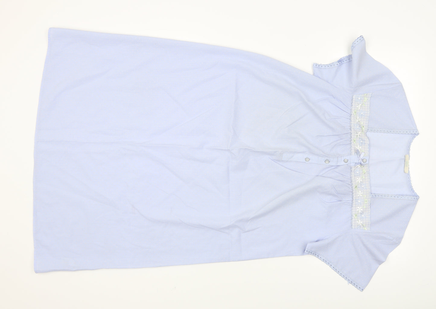 Marks and Spencer Womens Blue   Top Nightshirt Size 10