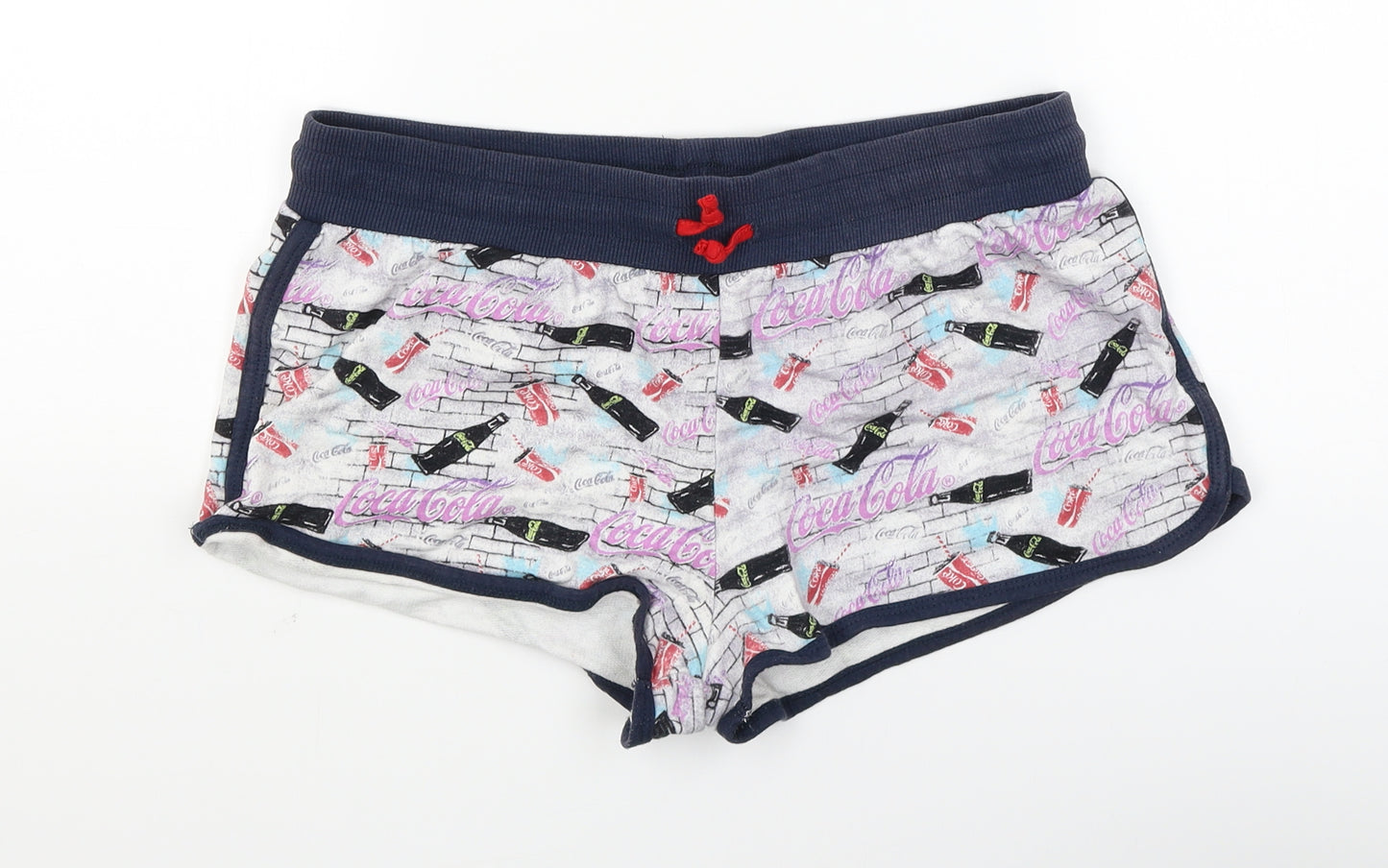 Atmosphere Womens Grey   Hot Pants Shorts Size 14 - coca cola