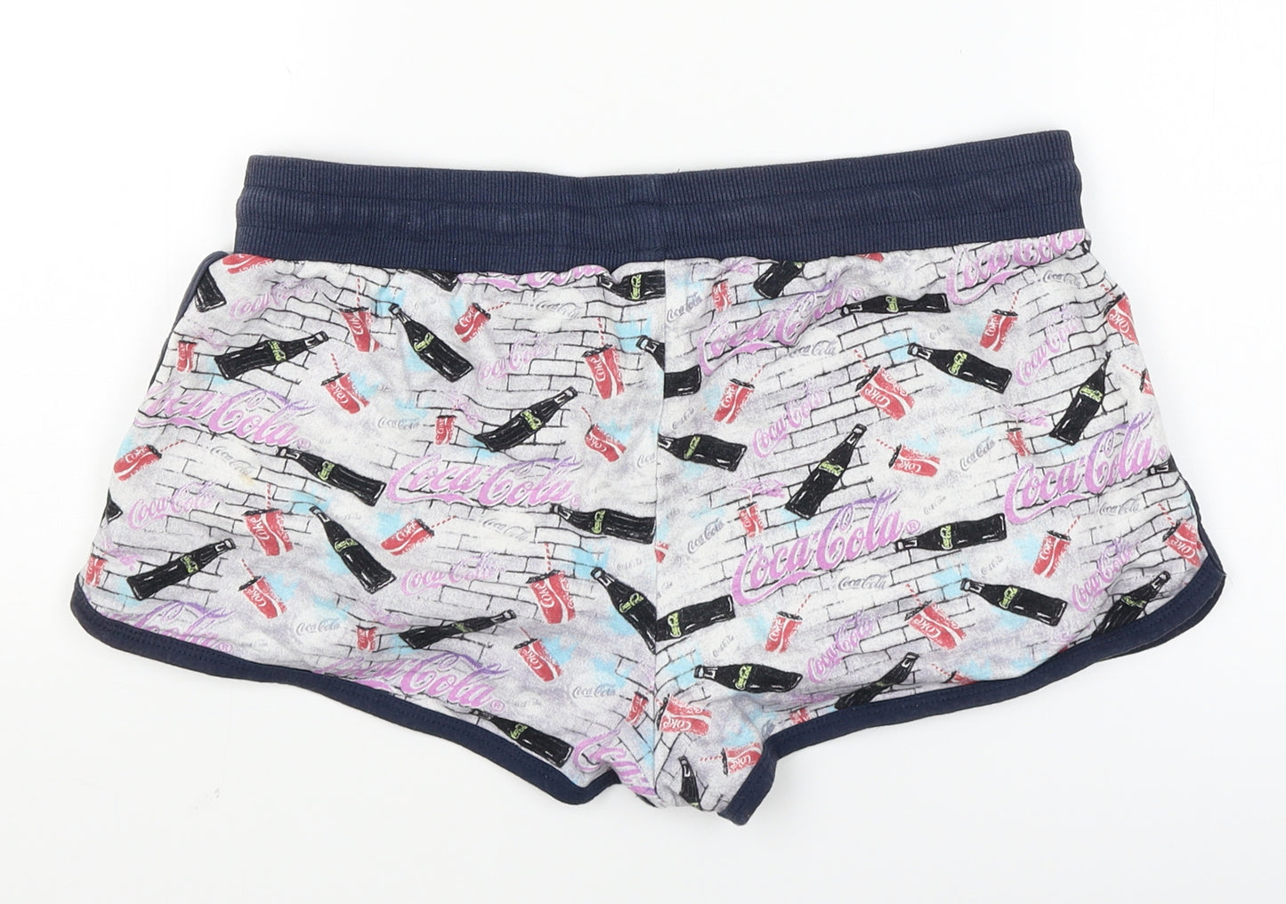 Atmosphere Womens Grey   Hot Pants Shorts Size 14 - coca cola