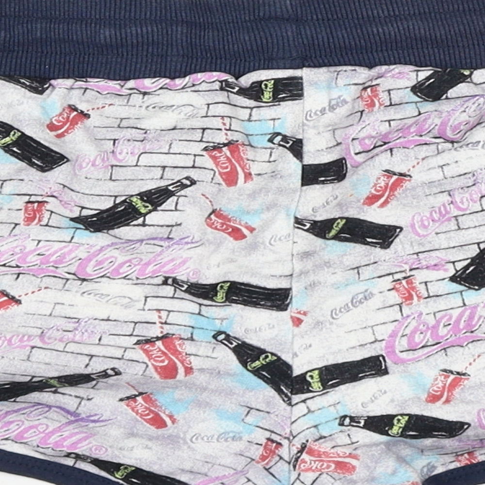 Atmosphere Womens Grey   Hot Pants Shorts Size 14 - coca cola