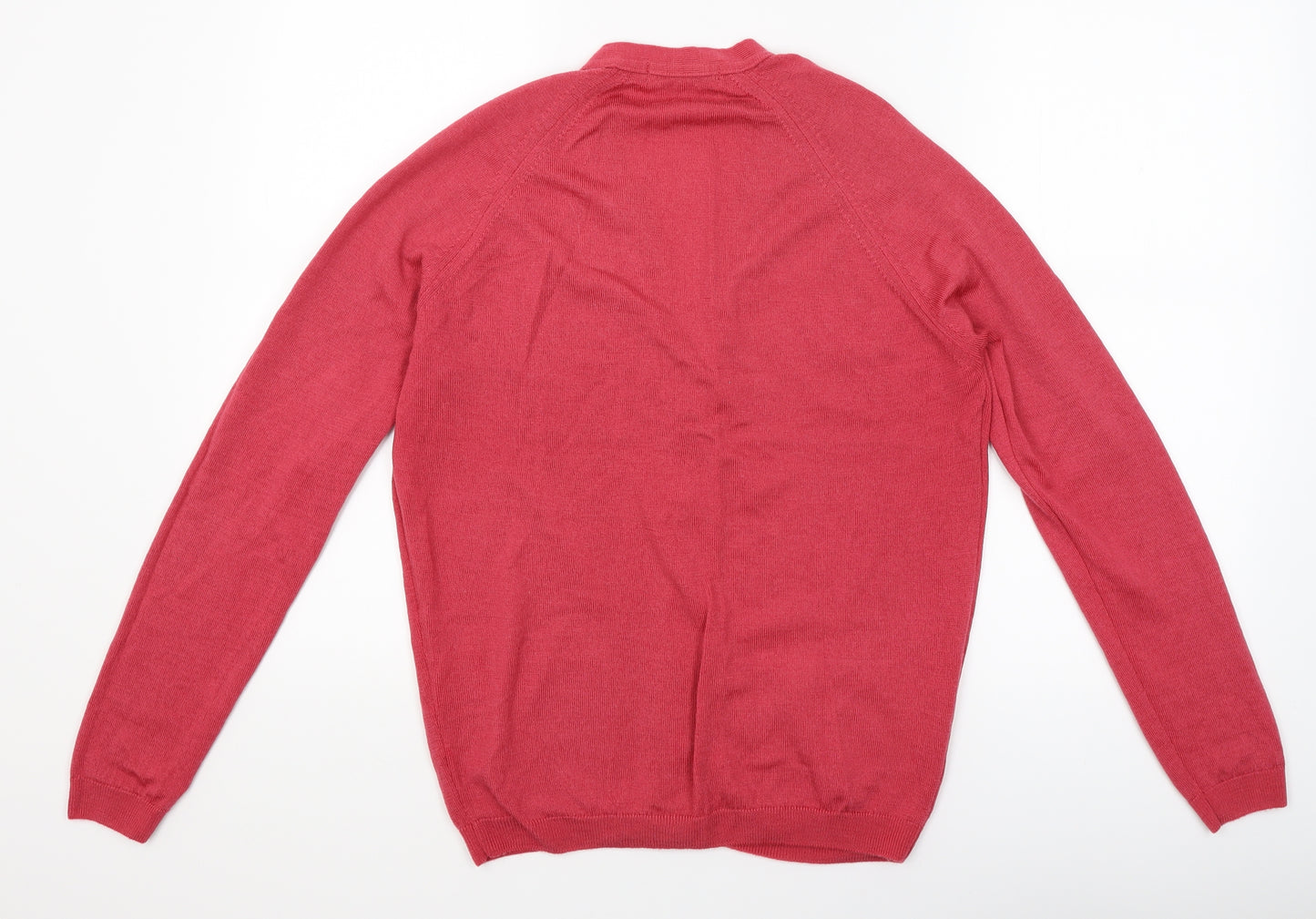 EWM Womens Pink   Cardigan Jumper Size S