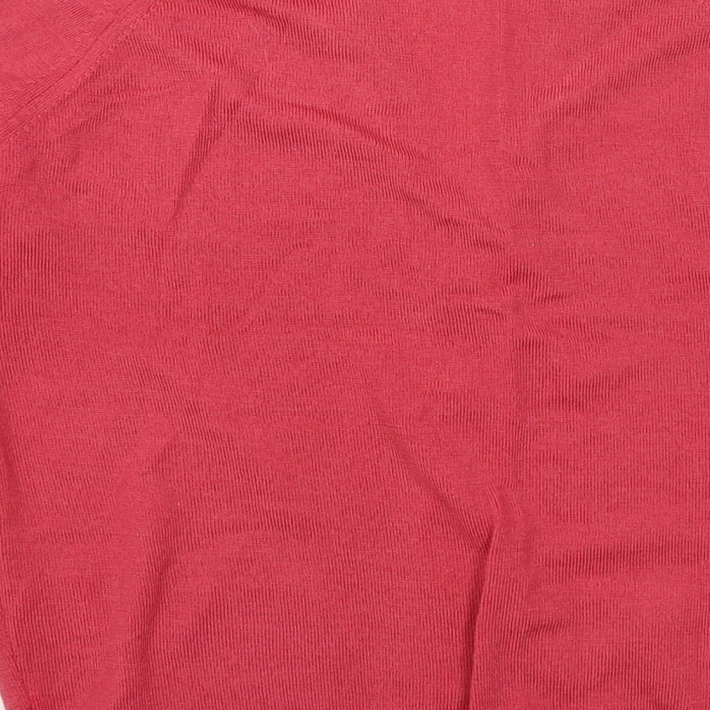 EWM Womens Pink   Cardigan Jumper Size S