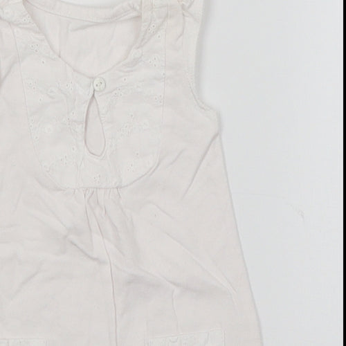 Mothercare Baby White   Babygrow One-Piece Size Newborn