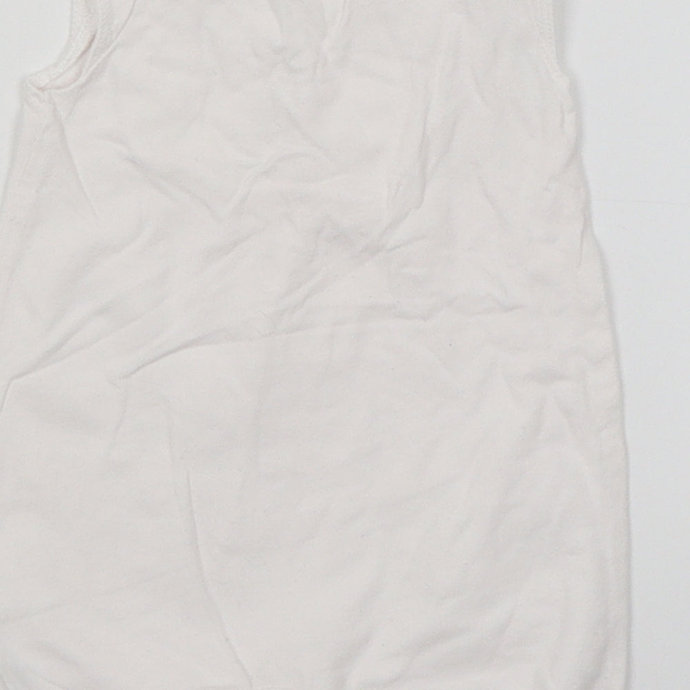 Mothercare Baby White   Babygrow One-Piece Size Newborn