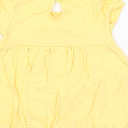 George Baby Yellow   Fit & Flare  Size 3-6 Months