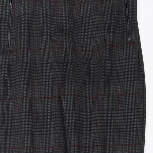 George Womens Grey Check  Trousers  Size 14 L27 in
