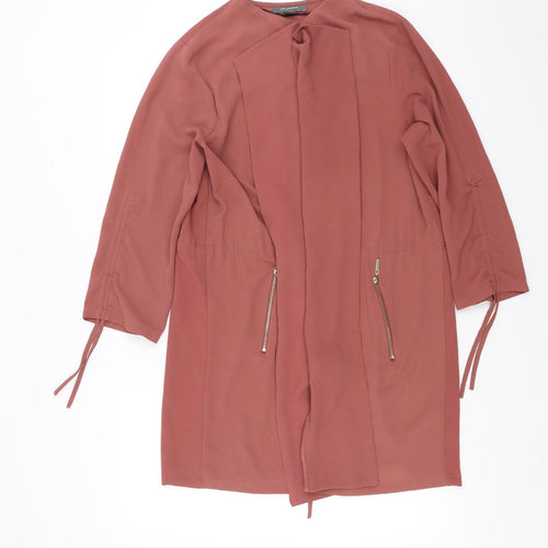 Primark Womens Pink   Overcoat Jacket Size 14