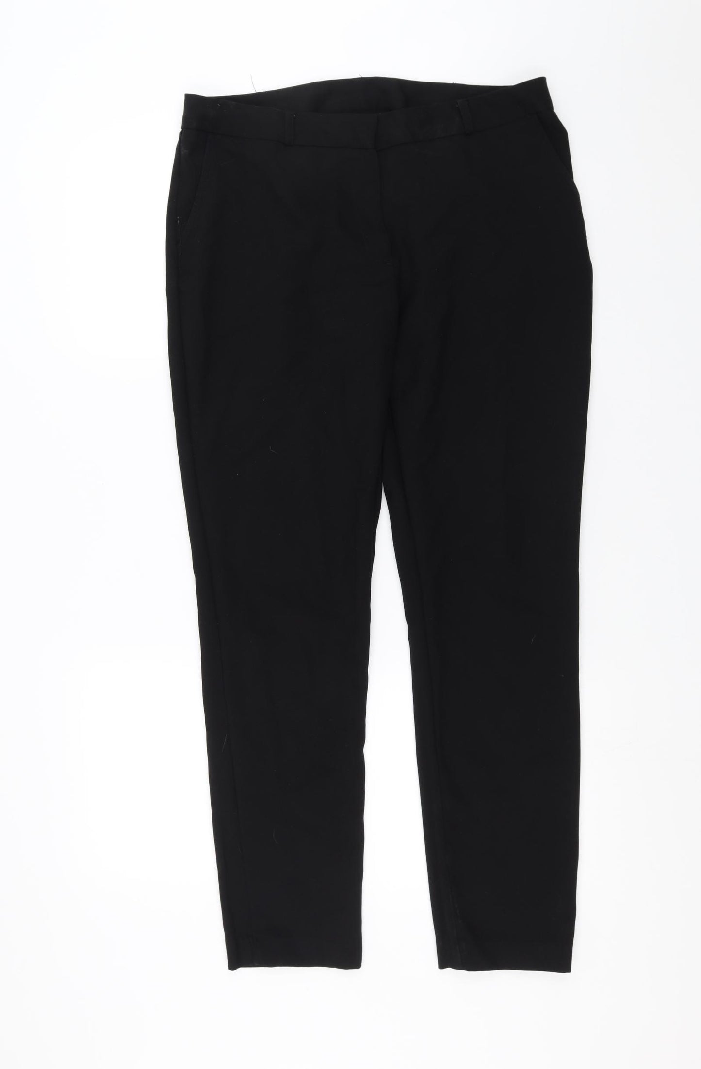 New Look Womens Black   Trousers  Size 14 L29 in