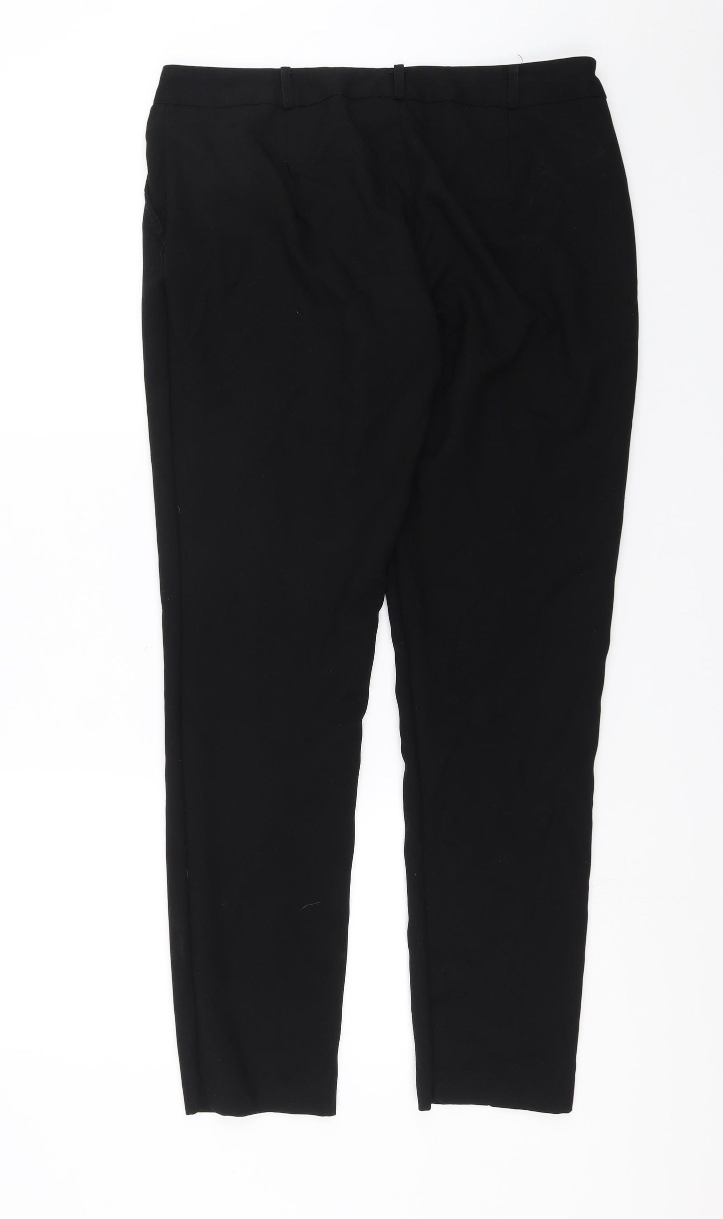 New Look Womens Black   Trousers  Size 14 L29 in
