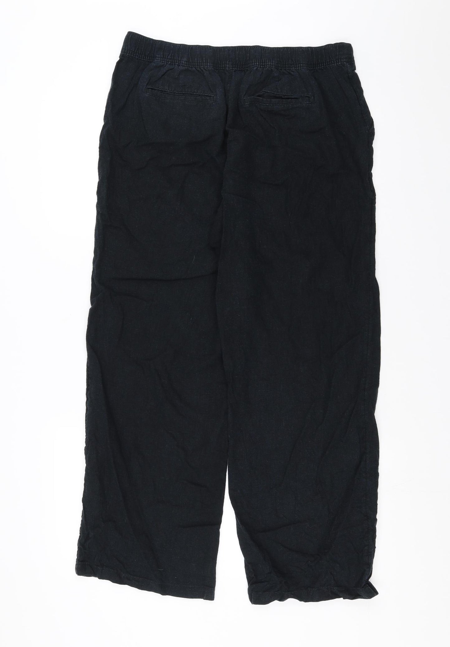 Sainsburys  Womens Black   Trousers  Size 14 L28 in