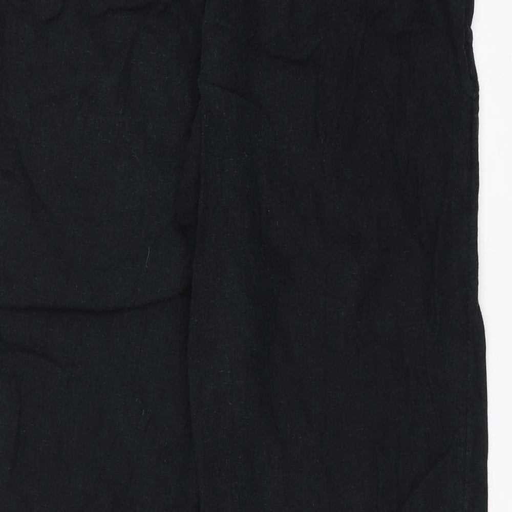Sainsburys  Womens Black   Trousers  Size 14 L28 in