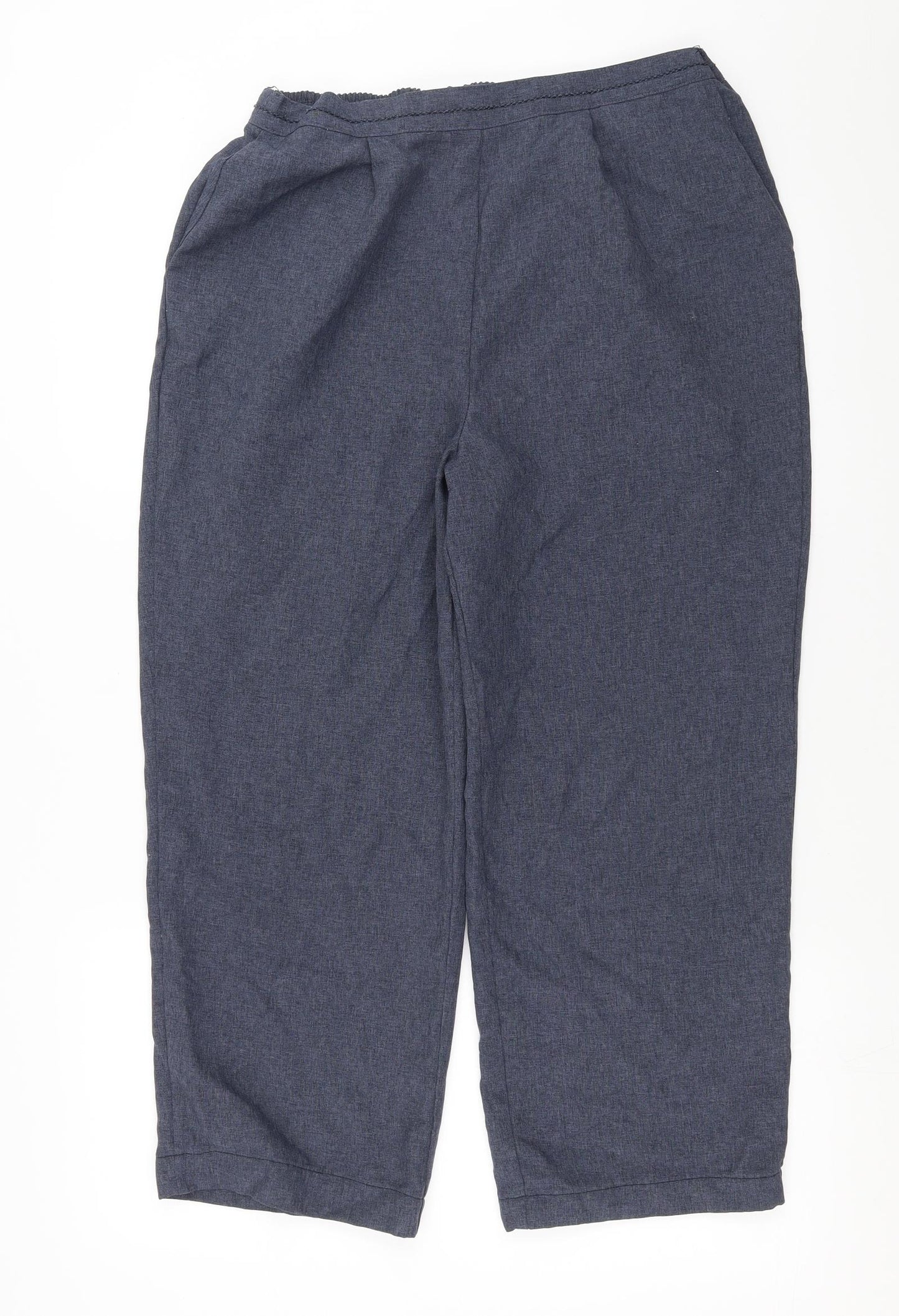 Bm collection Womens Blue   Trousers  Size 16 L23 in