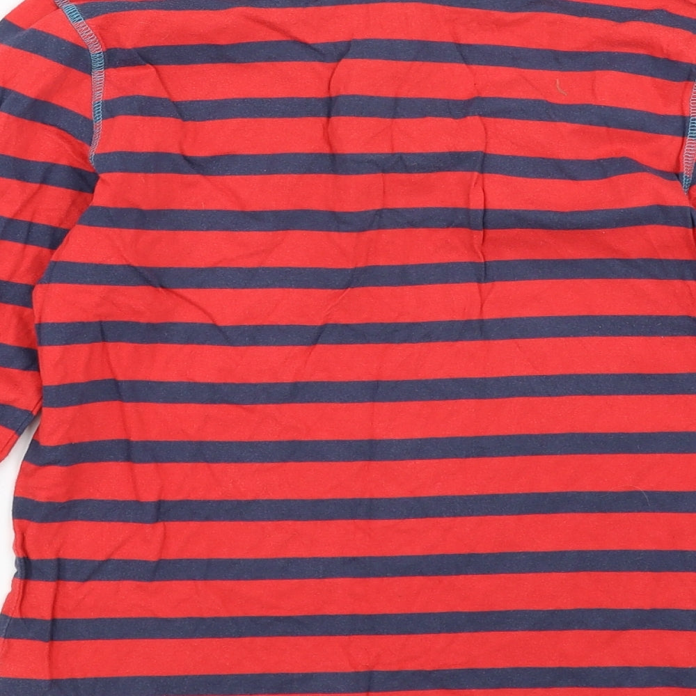 NEXT Boys Red Striped   Pyjama Top Size 12 Years