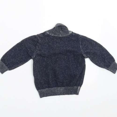 Earlydays Boys Blue   Cardigan Jumper Size 3-6 Months