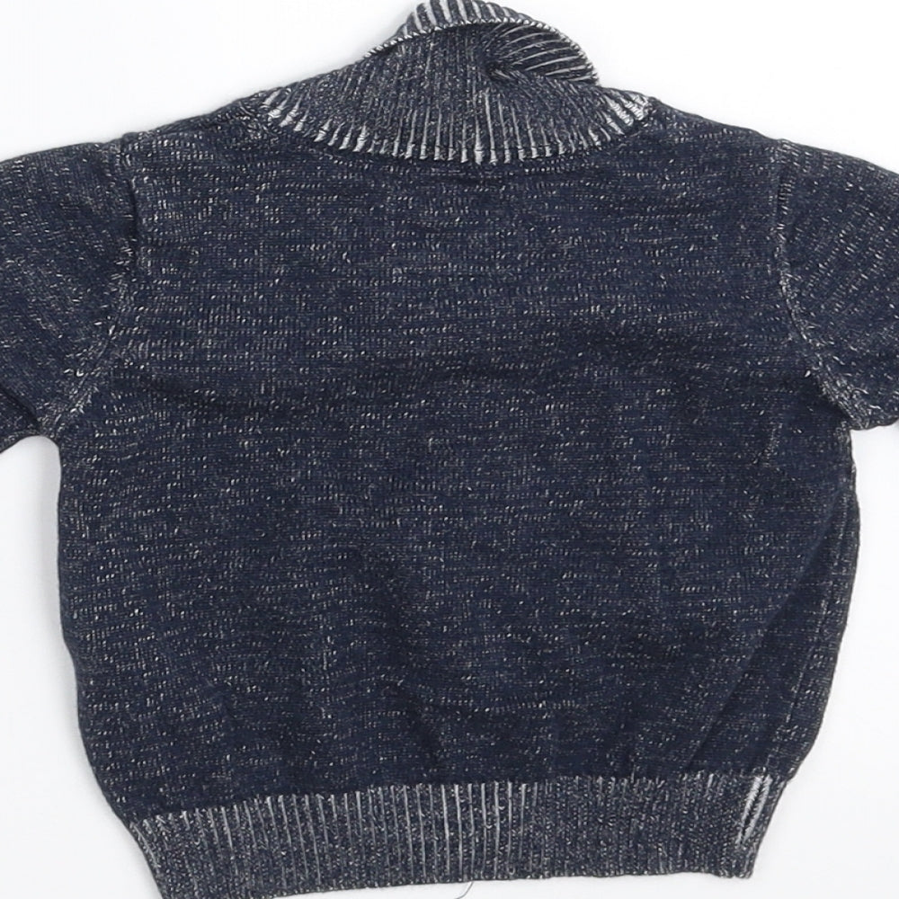 Earlydays Boys Blue   Cardigan Jumper Size 3-6 Months