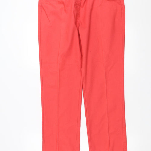 Epilogue Womens Pink  Denim Straight Jeans Size 16 L30 in
