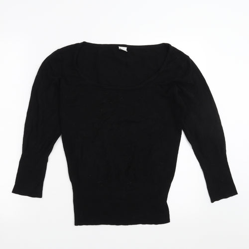 New Look Womens Black   Pullover Jumper Size 8