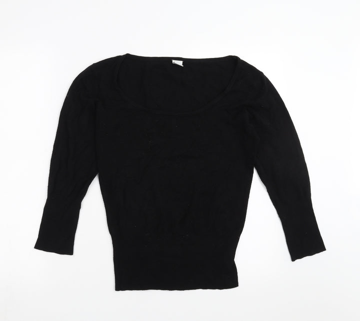 New Look Womens Black   Pullover Jumper Size 8