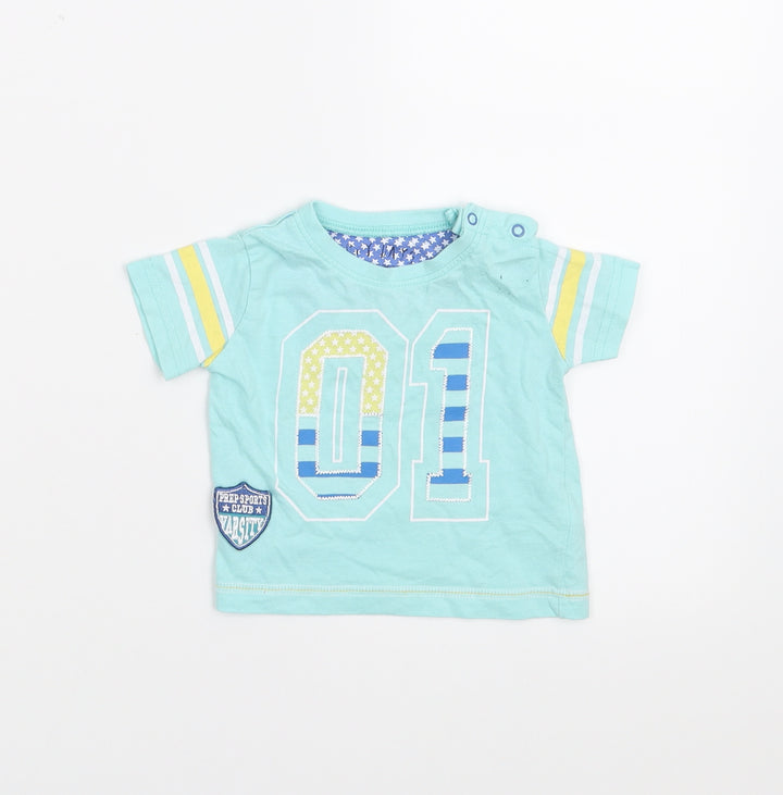 Earlydays Baby Green   Basic T-Shirt Size 3-6 Months