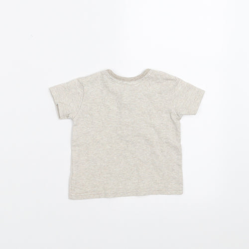 George Boys Beige   Basic T-Shirt Size 3-6 Months