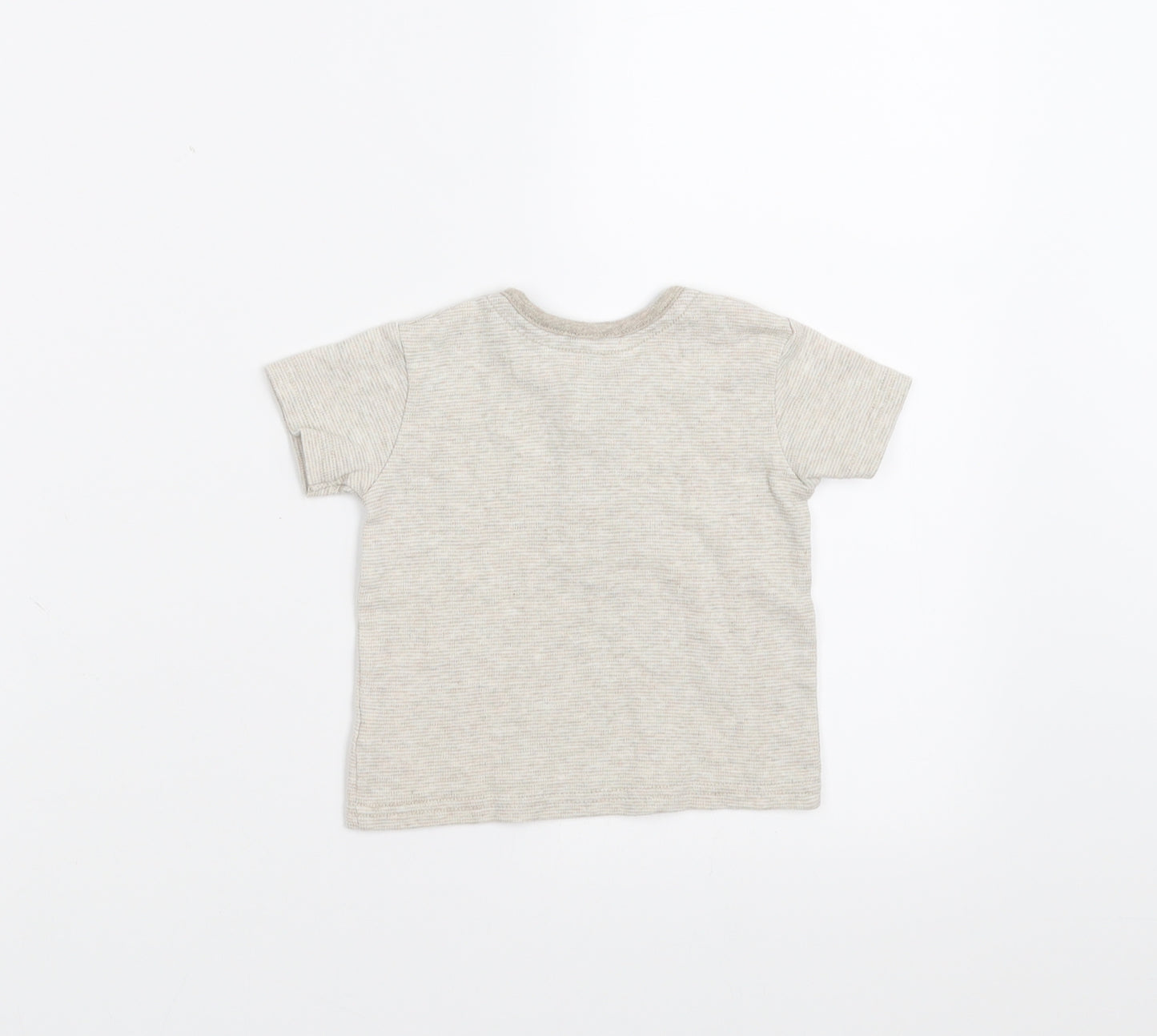 George Boys Beige   Basic T-Shirt Size 3-6 Months