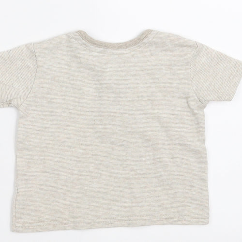 George Boys Beige   Basic T-Shirt Size 3-6 Months