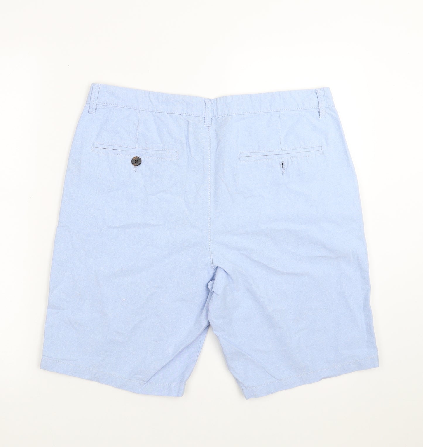 Sainsburys Mens Blue   Bermuda Shorts Size 34 in